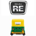 Bajaj RE Logo 4 Stroke Three Wheel. 