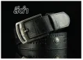 Men's belt Korean fashion casual belt leather belt White Belt cheap belt length 110cm waist 25-36 inches. 