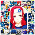 10/30/50pcs Cool Football Anime Blue Lock Stickers Cartoon Isagi Yoichi Graffiti Sticker Phone Diary Luggage Decal for Kids Toy. 