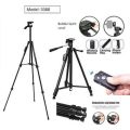 YUFENG 3388 Remote Control Tlripod 360 Degree Professional Tripod Stand Aluminum Alloy Tripod For Camera & Mobile Stand. 