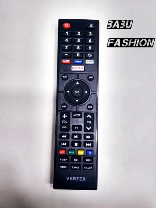 Chinese Tv Remote for Vertex/Hamim/Siko Smart led Tv