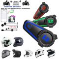 300M Motorcycle Helmet Bluetooth Intercom Headset Wireless Interphone Intercomunicador Moto Waterproof Handsfree Call Headphone. 