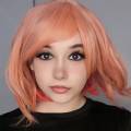 HAIRJOY Synthetic Hair SPY FAMILY Anya Forger Cosplay Wigs Women Short Bob Straight Pink Teen Adults' Anime Wig.