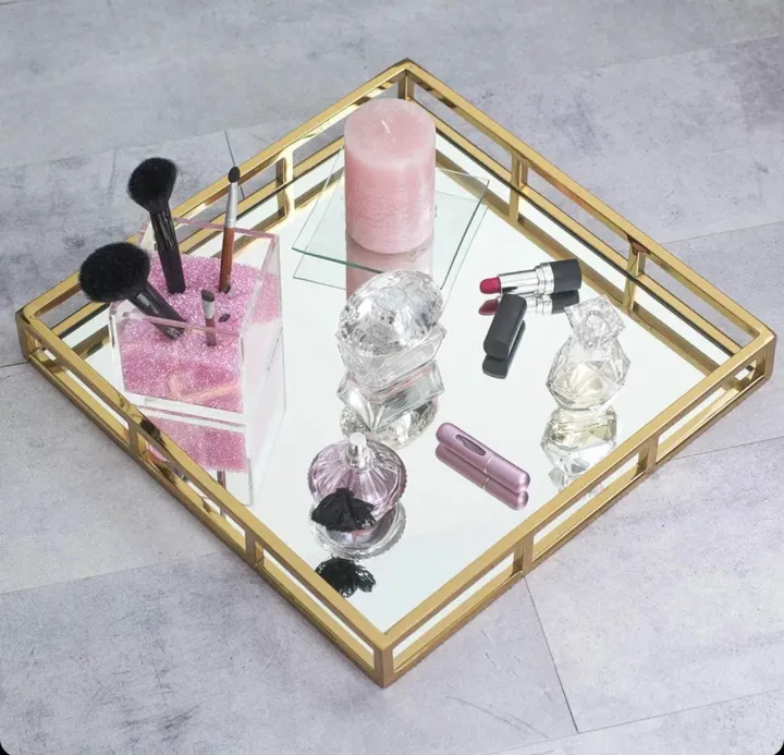 Mirror%20Vanity%20Tray,%20Gold%20Perfume%20Tray%20with%20Side%20Rails%20Ideal%20for%20Makeup,%20Jewelry%20%20tray%20and%20vanity%20serving%20tray%20-%20Image%208