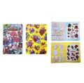 Marvel colored sticky notes,. 