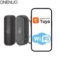 Tuya Smart WiFi Temperature & Humidity Sensor Indoor or IP65 Waterproof Outdoor Thermometer Works with Alexa &  Home Voice. 