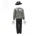Black Michael Jackson cosplay set world's top dance king not surpassed Halloween hot selling. 