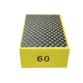 60/100/200/400# Diamond Hand Polishing Pads Tile Glass Abrasive Grinding Block Pad Stone Abrasive Sanding Disc Polisher Tools. 