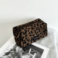 Unique Leopard Print Makeup Bag • Large-Capacity Cosmetic Organizer • Lipstick Storage Pouch. 
