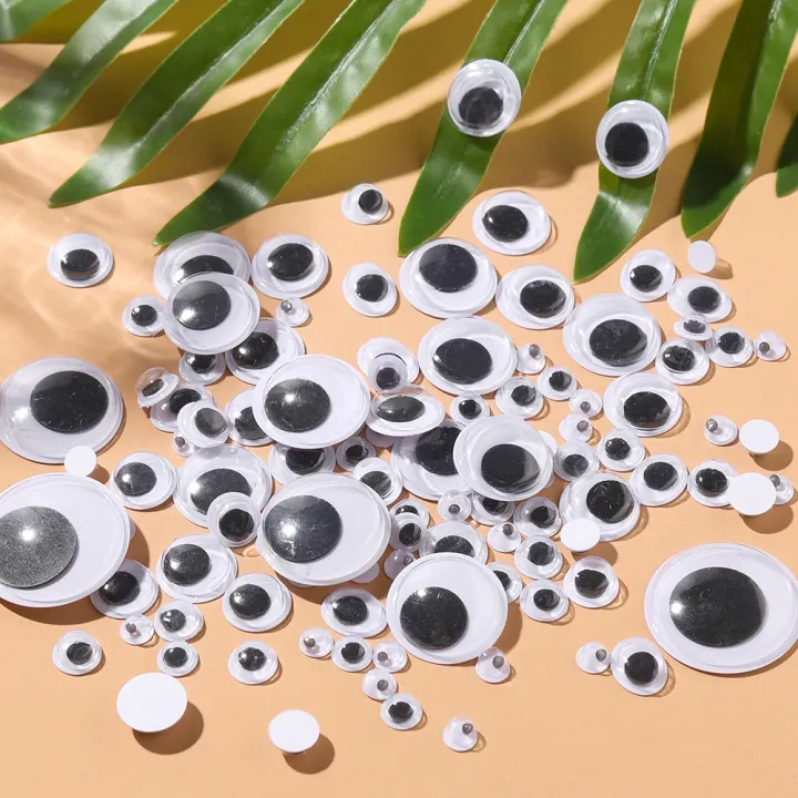 50/100/200pcs%20Self-adhesive%20Wobbly%20Wiggle%20Eyes%203D%20Moving%20Eye%20for%20DIY%20Scrapbooking%20Toys%20Dolls%20Kids%20DIY%20Accessories%205-24mm%20-%20Image%203