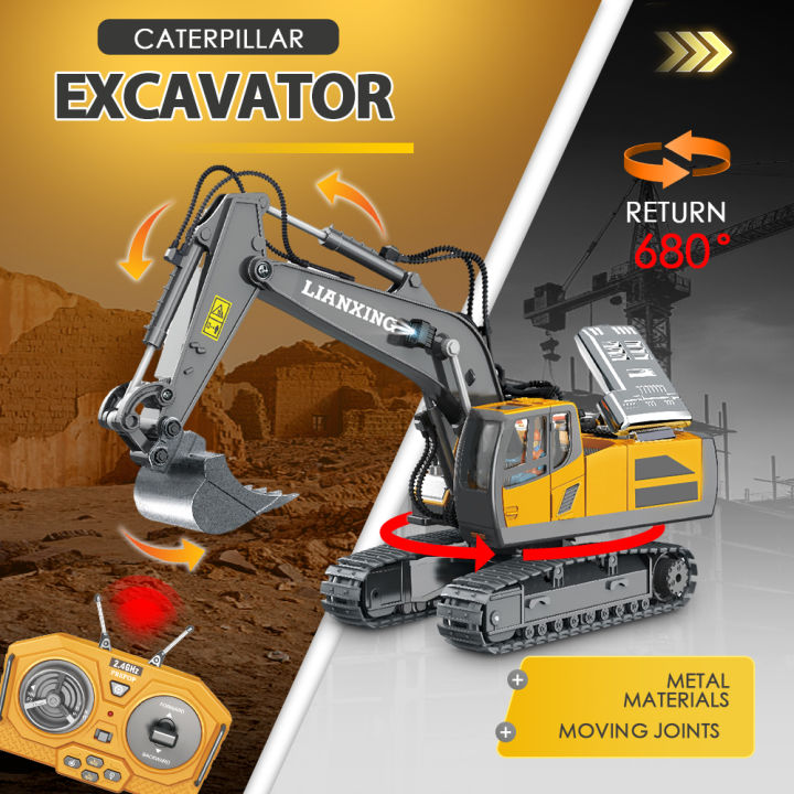 1:%2020%20Electric%20Engineering%20Remote%20Control%20Vehicle%20Simulation%20Excavator%20Dump%20Truck%20Bulldozer%20Toy%20Children's%20Holiday%20%20-%20Image%204