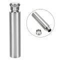 HILIFE Hip Flask 1/1.5oz Whisky Bottle Stainless Steel Round Bottom Tubular Wine Pot Portable Alcohol Bottles Wine Accessories.