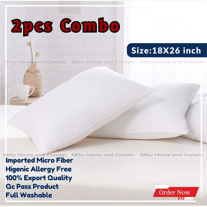 Exclusive%20Korean%20fiber%20Head%20pillow%20standard%2018*26%20size%20Cotton%20Fabric%20Head%20Pillow%20(%20Buy%201%20get%201%20)%20combo%20Mathar%20balish%20-%20Image%209