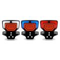 Motorcycle  lava Fancy Tail Light/ back light for cd70cc nd cg125  ( Stop Turn Signal with Scanning Dynamic Animation Breathing DRL/ cafy racer ). 