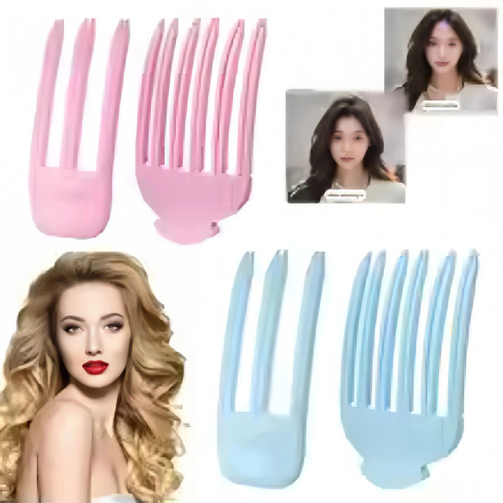 1/2%20Pieces%20Simple%20Fluffy%20Hair%20Root%20Clips%20Without%20Hot%20Top%20Curly%20Hair%20Style%20Fluffy%20Hair%20Root%20Clips%20-%20Image%204