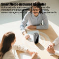 Famue Keychain Voice Recorder: Professional Noise Reduction, Voice-Activated, Compact, Portable, Auto-Save, Scheduled, Lawyers. 