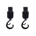 2Pcs Car Back Seat Hook Multifunctional Rear Headrest Hook Holder Adjustable Umbrella Trunk Mount Auto Interior Accessories. 