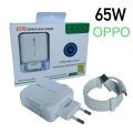 Oppo 65 watt wall charger with power adapter (Type-C/B). 