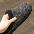 Warm slippers men TPR Sole Memory Foam Patchwork Cushion Soft Comfortable Non Slip Living Room Shoes High Quality.
