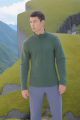 Quechua mh120 men's hiking fleece jacket with 2 zipper pockets, warm and comfortable sweater.. 