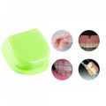 1/2/3 Pcs Portable Tooth Storage Box Orthodontic Braces Plastic Organizer Box Orthodontic Braces Denture Cleaning Storage Box. 
