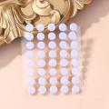 40Pcs 6.5mm Diameter 0.8mm Thickness Small Dots Universal Mouse Skates For Rubberized Mouse Foot Glide Feet Sticker.