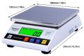 High Precision weight scale 5kg x 0.1g Lab Scale for kitchen, home use & labs by AMPUT. 