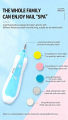 Multifunctional Electric Baby Cutter Trimmer Manicure Tool Set Baby CareNail Trimmer Baby Nail File Clippers Toes Fingernail.