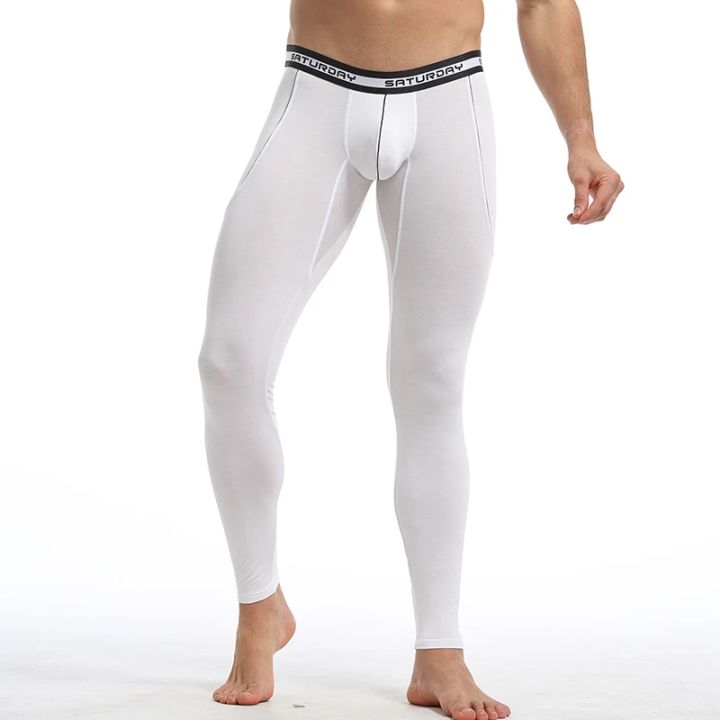 Long Johns Underpants Man Thermal Underwear Autumn Winter Warm Men's Pajama Pants