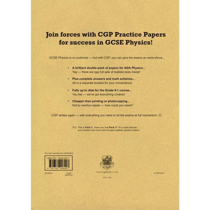 GCSE%20Physics%20AQA%20Practice%20Papers%20Higher%20Pack%202%20CGP%20Books%20Coordination%20Group%20Publications%209781782948407%20Book%20-%20Image%202