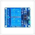 5V 2 Channel Relay Module | High and low Level Trigger Dual Optocoupler Isolation Relay Module | 5V DC 2CH Relay Module with Optocoupler. 