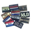 Netherlands Flag  Emblem Applique,PVC Dutch Flag Sticker,Holland Badge IR Reflective Patches for Backpack,Vest ,Clothing. 