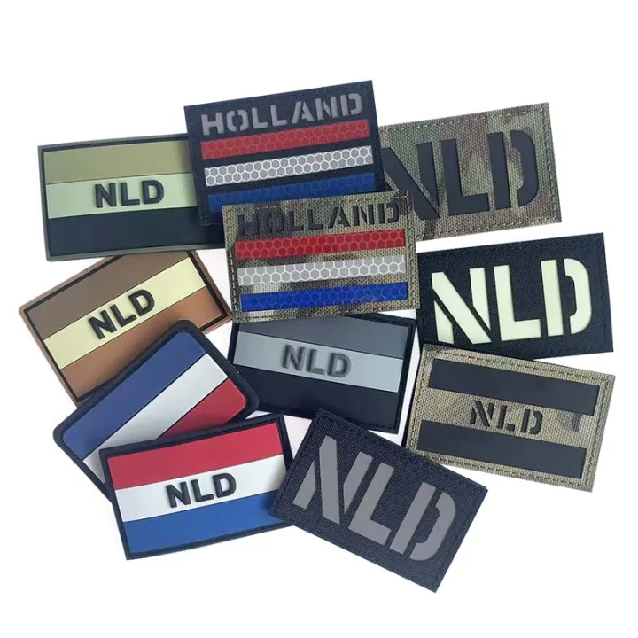 Netherlands%20Flag%20%20Emblem%20Applique,PVC%20Dutch%20Flag%20Sticker,Holland%20Badge%20IR%20Reflective%20Patches%20for%20Backpack,Vest%20,Clothing%20-%20Image%204