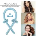 Heatless Curling Rod Headband For No Heat Silk Curls Ribbon Hair Rollers Sleeping Soft Headband Lazy Hair Accessoire. 