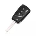 Toyota Corrolla Altis & Hilux 3 buttons Remote Flip Key Replacement Case. 