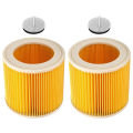 For Karcher WD WD2 WD3 WD1 MV3 MV2 Series Wet Dry Vacuum Cleaner Replacement Cartridge Filter Household Cleaning Tools Accessory. 