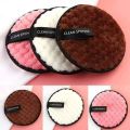 1 Pcs Fiber Makeup Remover Pad Reusable Face Cleaning Sponge Cosmetic Puff.