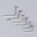 10PCS Pipe Single Button Snap Locking V Type Caravan Steel Kayak Paddle Spring Clip Push Clamp Tent Pole Pin. 