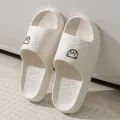 Printting Cute Bear Women Slippers Summer Indoor Soft Cartoon Sandals Bathroom Anti-slip Outdoor Comfy Men Leisure Shoes Couple. 
