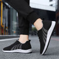 Shipping from Bangkok🚚Men's new woven breathable canvas shoes casual trend running shoes new sports shoes for. 