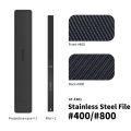 【DSPIAE AT-FX Professional File】DLC-Coated Stainless Steel Double-Sided Grit Mesh for ABS PS Resin Model Sanding Hobby Tool. 
