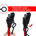 SAE Dust Cap(Upgrade) 2 Pin Plug Replacement  Waterproof Cover Lid Top Protect SAE Solar Motor Connector Adapter. 