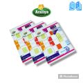 Araliya Ex Book A5 200 Page 3 Pieces Single Rule | Square Rule | Jaffna Rule | Double Rule | Half Inch Box Rule | One Inch Box Rule. 