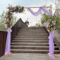  9.8ft x 9.8ft Square Balloon Background Gold Metal Wedding Arch Backdrop Stand & Photo Backdrops Party Background. 
