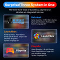 Hyper Base MIX 500G 38200+Games Retro Gaming HDD Retrobat&Launchbox&Playnite Video Game Console for PS3/Switch/XBOX/PS2/Wii/WiiU. 