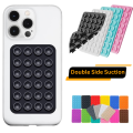 Double Sided Silicone Mobile Suction Holder, Suction Mat & Suction Pad – Strong Adhesive Silicone Phone Mount for iPhone & Android, Hands-Free Phone Stand for Selfies, Videos, Car Dashboard, Shower & Photography. 
