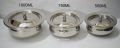 Stainless Steel serving bowl with lid | Mini serving bowl | ghee Butter Oil Pots. 