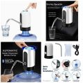 Portable Electric Water Dispenser Pump – USB Rechargeable Automatic Water Bottle Pump for 19L Bottles – Smart One-Touch Drinking Water Pump for Home, Office, Outdoor, and Travel Use. 