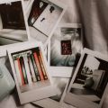 Polaroid picture (Pack of 9) Aesthetic wallpaper white picture. 