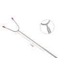 Telescopic BBQ Forks Marshmallows Roasting Sticks Stainless Steel Extendable Hot Dog Sausages Skewers Barbecue Tools. 